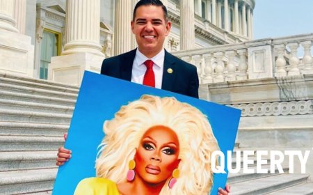 RuPaul honored on the floor of Congress with a speech by Rep. Robert Garcia