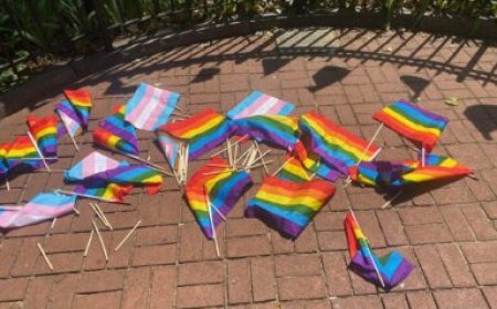 Vandals target Rainbow Flags at Stonewall National Monument 