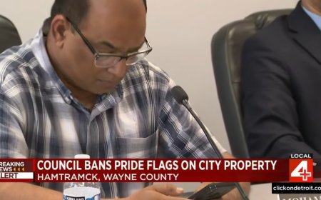 Michigan City Council Votes To Ban Pride Flags [Video]