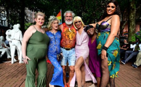 Attacks on Rainbow Flags prompt defiant drag show near Stonewall