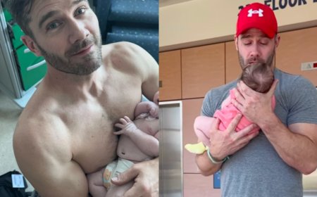Luke Macfarlane is a Daddy, Literally
