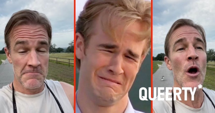 Dawson Leery (a.k.a. James Van Der Beek) posts unhinged video attacking Joe Biden and the DNC