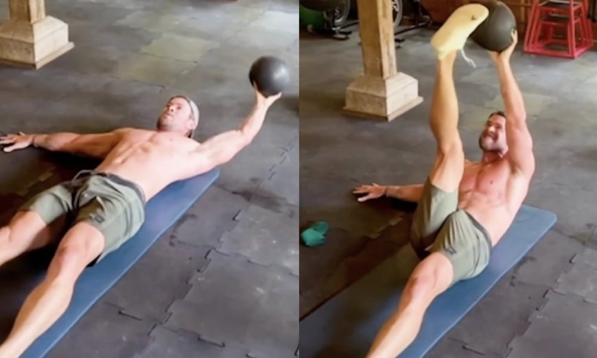 Chris Hemsworth’s Sizzling ‘Commando’ Workout: Fans Can’t Help But Notice Thor’s Hammer