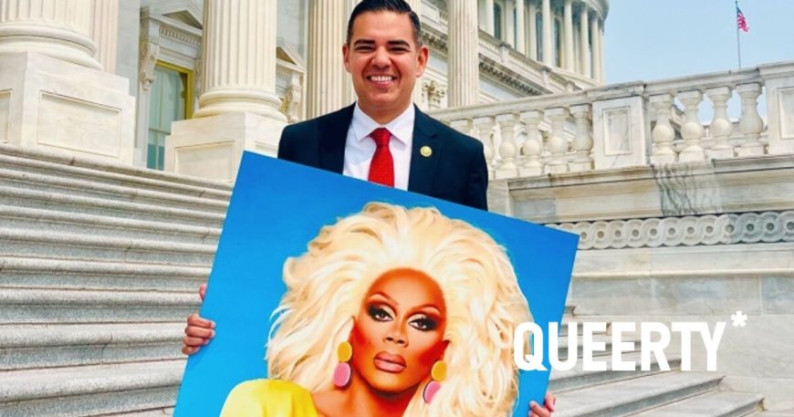 RuPaul honored on the floor of Congress with a speech by Rep. Robert Garcia