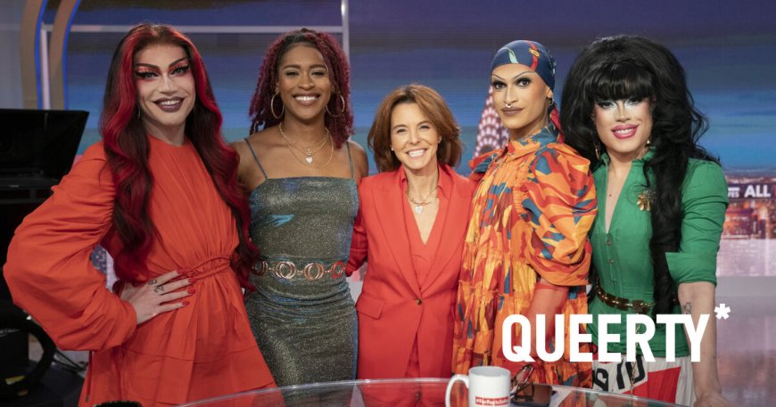 WATCH: Queens take over MSNBC & have the perfect response for Republicans trying to ban drag