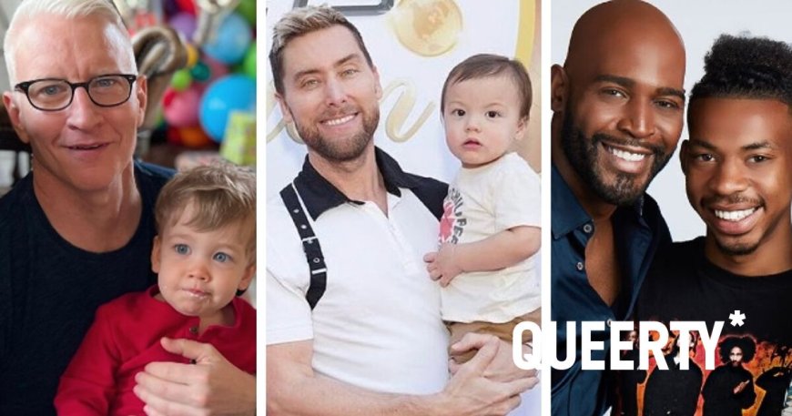 PHOTOS: 15 pics of famous gay dads to celebrate Father’s Day