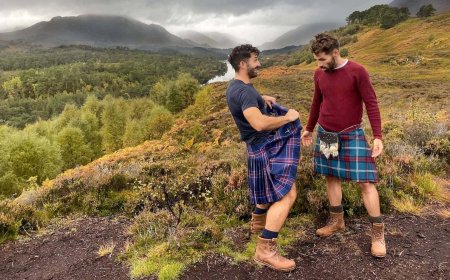 Guess what I wore underneath my kilt?