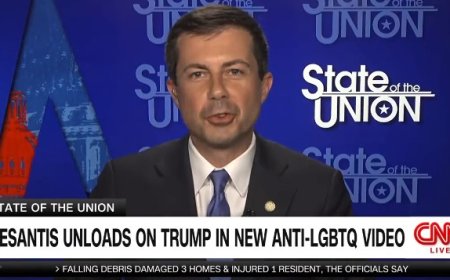 Buttigieg Roasts DeSantis On Anti-LGBTQ Ad: Strange That He Uses Images Of Oiled Up Shirtless Bodybuilders
