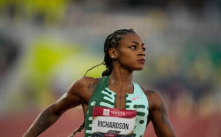 Sha’Carri Richardson wins 100 meters at US championships in 10.82