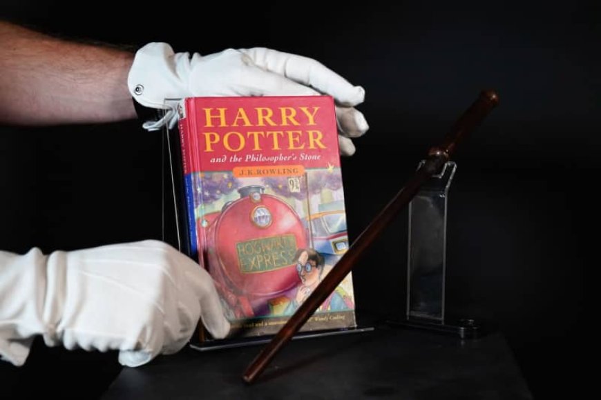 Harry Potter book bought second-hand for just 30p sells for staggering amount at auction