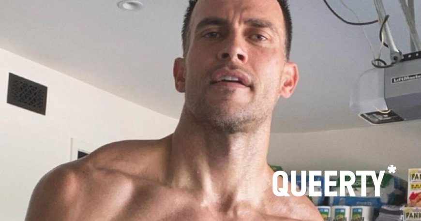 Cheyenne Jackson nearly breaks the internet with a not-so-subtle thirst trap