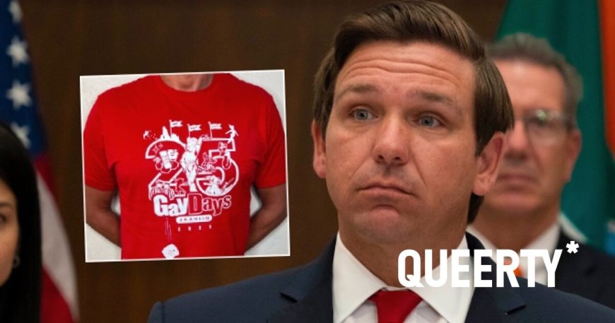 Ron “Don’t Say Gay” DeSantis is gonna hate what’s on this year’s ‘Gay Days’ T-shirts from Disneyland