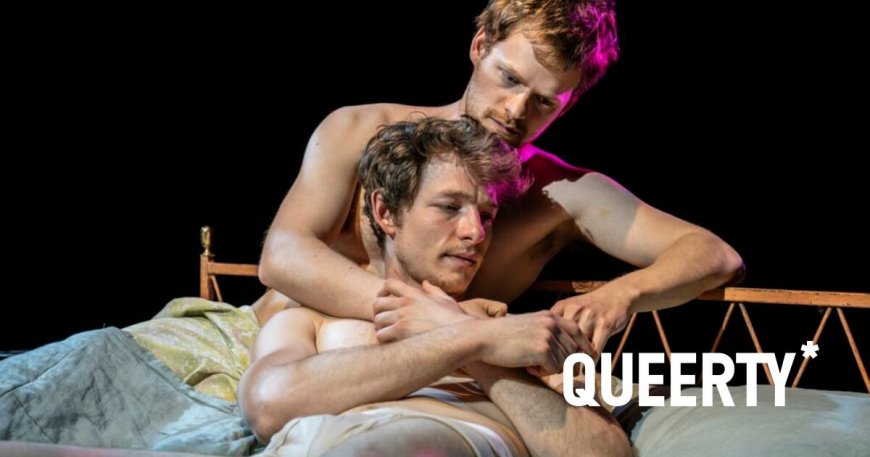 PHOTOS: Lucas Hedges & Mike Faist take it to the bedroom in steamy new ‘Brokeback Mountain’ pics