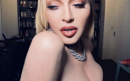 Madonna’s back with new photos & an update on the status of her Celebration Tour