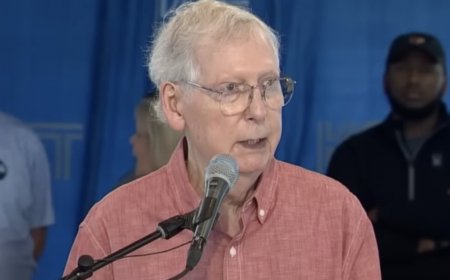 Another super awkward video of Mitch McConnell just hit the internet
