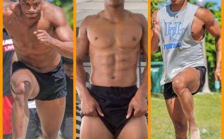 Byron Perkins, the history-making out gay college football player, is training for his best season yet
