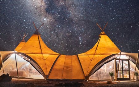 This Canyon Country Glamping Resort Touts Celestial Credentials