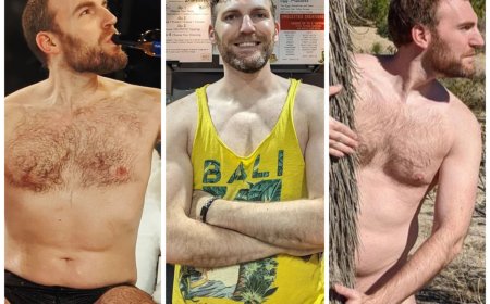 When not mastering RPGs on Twitch, this ginger fox loves to thrill with shots of his hairy chest