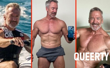 65-year-old muscle daddy Clayton Paterson shares tips on fitness, aging gracefully & how to get his attention on the apps