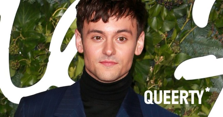 Tom Daley marks his return to diving with some help from Troye Sivan