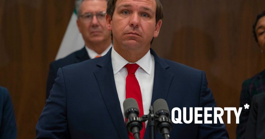 Ron “Don’t Say Gay” DeSantis tries & fails to rewrite history by claiming he’s never “demeaned” gay people