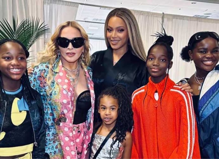 Beyonce’s Daughter Rumi Spotted In Rare Photo With Madonna