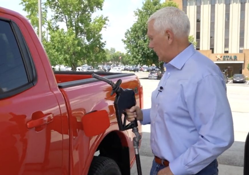 Mike Pence becomes instant internet laughingstock after embarrassing gas pump blunder