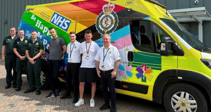 Right wingnut’s refusal to use rainbow ambulance in effort to “own the libs” backfires on him