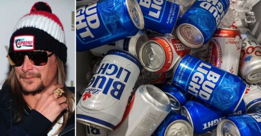 What Happened? Kid Rock Caught ENJOYING a Bud Light After Shooting Up Multiple Cases in Protest of Dylan Mulvaney Partnership