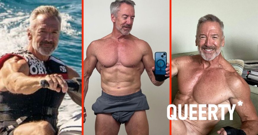 65-year-old muscle daddy Clayton Paterson shares tips on fitness, aging gracefully & how to get his attention on the apps