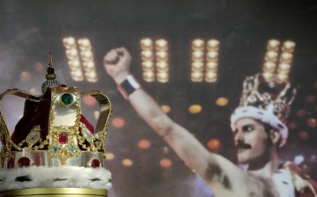 Lots on show – a chance to see Freddie Mercury’s prized possessions before they go under the hammer