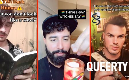 It’s officially spooky season & TikTok is being overrun by gay witches. Let’s peer into the cauldron…