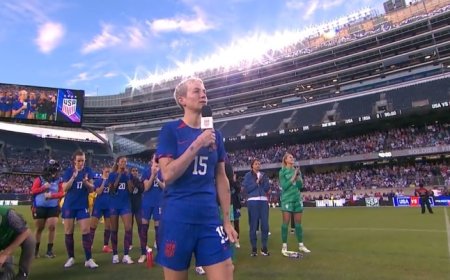 World Cup Champion Megan Rapinoe Retires