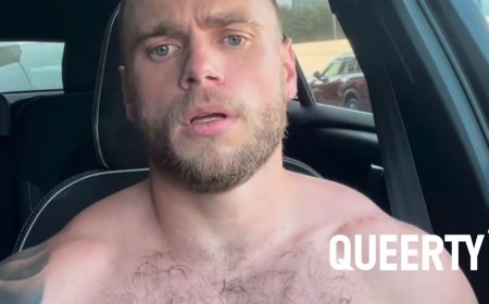 Gus Kenworthy shows off his British side with a thirsty Instagram reel