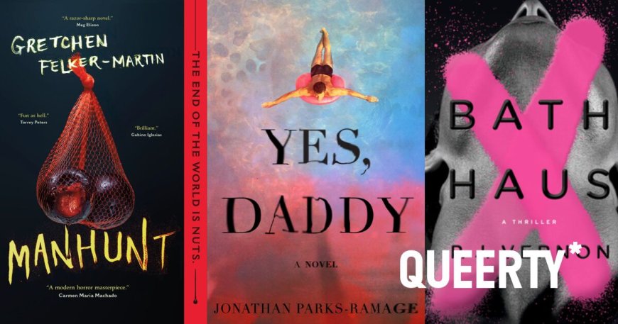 Seedy bath houses, apocalyptic manhunts, & daddies from hell: 8 not-so-cutesy queer books