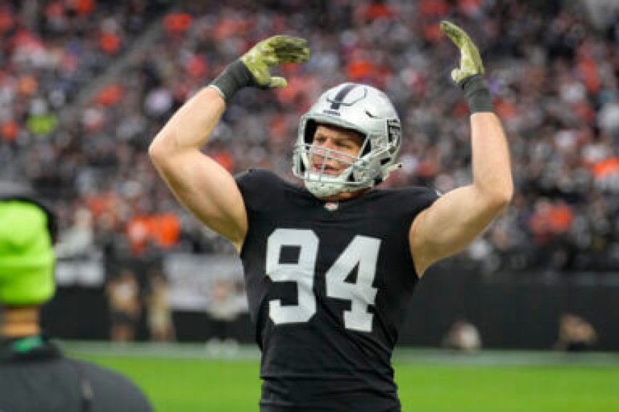 Carl Nassib, NFL’s first out gay player, announces retirement