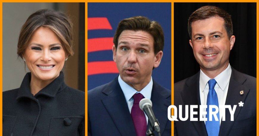 Ron “Don’t Say Gay” DeSantis gets read to filth, Melania’s money grab, Pete Buttigieg burns it down