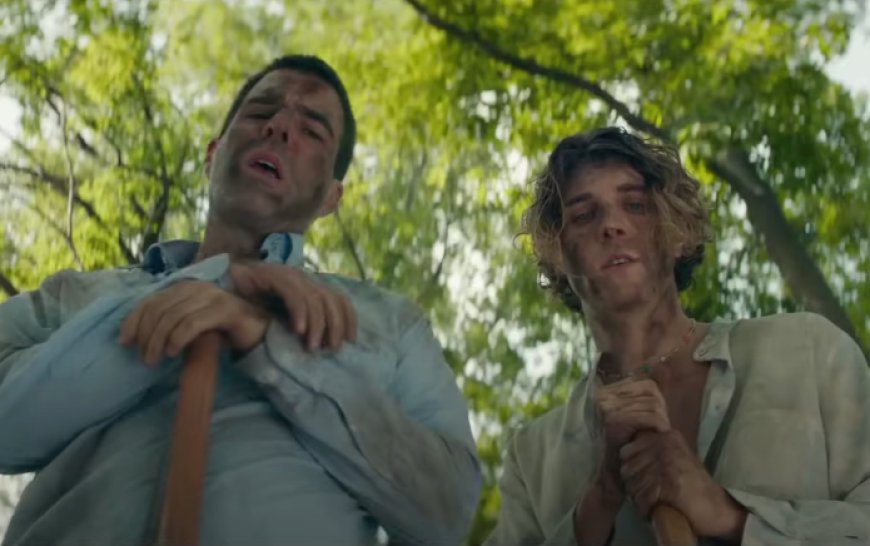 ‘I’m a hot zaddy’: Zachary Quinto and Lukas Gage star in wild Down Low trailer