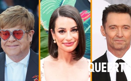 Sir Elton John’s trans muse! Lea Michele’s only regret! And those Hugh Jackman rumors!