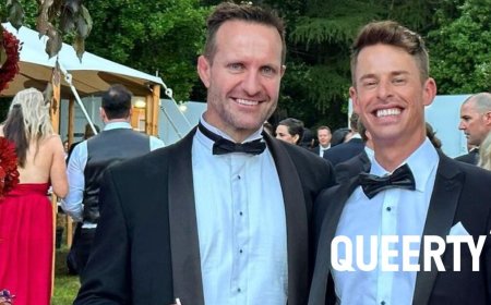Retired rugby star Campbell Johnstone is planning a perfect wedding with his BF months after coming out