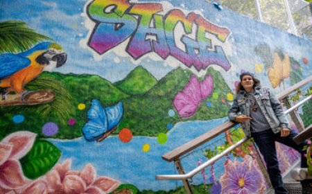 Mural celebrates the LGBTQ community’s diversity at SAGE Center Bronx