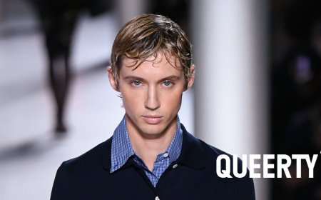 Troye Sivan enters his supermodel era by flashing his underwear on the runway at Paris Fashion Week
