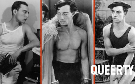 Why the gays are still thirsty for silent film star Buster Keaton, the original short king