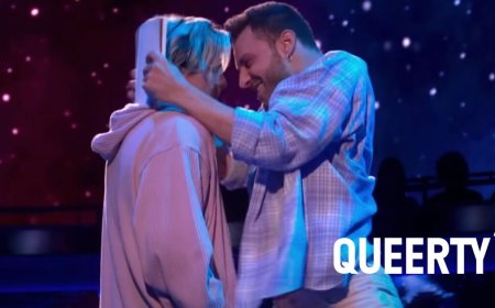 Powerful gay routine on the UK’s version of ‘Dancing With The Stars’ leaves viewers “in floods of tears”