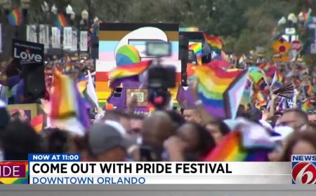 200,000 Turn Out To Celebrate Orlando Pride [VIDEO]