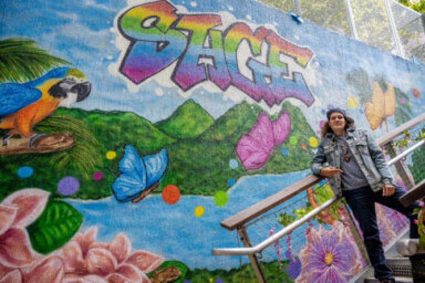 Mural celebrates the LGBTQ community’s diversity at SAGE Center Bronx