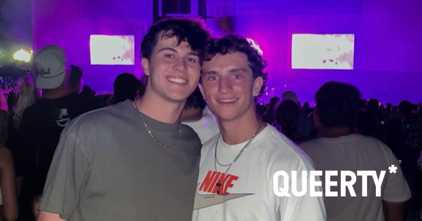 After playing each other, these college baseball stars slid into each other’s DMs & the rest is gay history