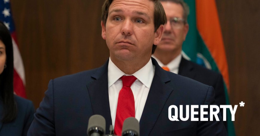 Ron “Don’t Say Gay” DeSantis tries to rewrite his anti-LGBTQ+ record after multiple polls land him in the toilet