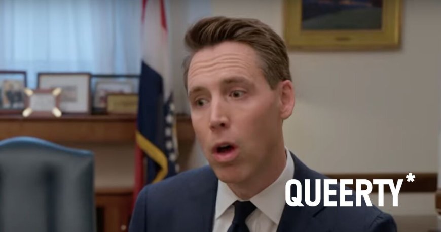 Josh Hawley’s creepy obsession with women’s locker rooms & trans athletes reaches bizarre new level