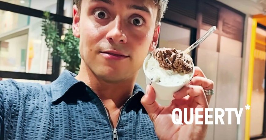 WATCH: Tom Daley shares what he eats each day now that he’s back in training